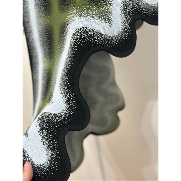 PH5 Black and Green Mini Dress - Picture 3 of 11